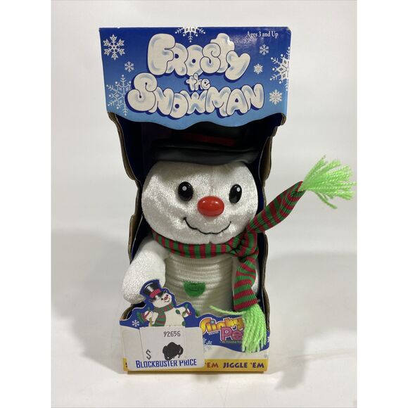 NOS Vtg Y2K Slinky Pets Christmas #2270 Frosty The Snowman 1999 James Industries - Picture 1 of 6